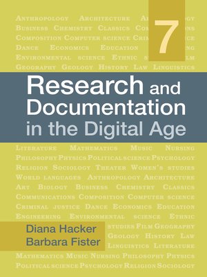 cover image of Research and Documentation in the Digital Age